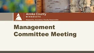 Management Committee Meeting, Jan 5, 2021