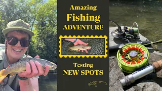 Going on a FLY- & SPIN- FISHING adventure - LOOKING FOR NEW SPOTS in my local river