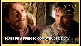 Joabe fica furioso com atitude de Davi e o repreende | NOVELA REIS