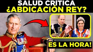 Drama en la Realeza ¿Podría Carlos Abdicar Debido a Su Salud? El Príncipe Guillermo se Prepara