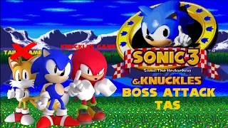 [TAS Insane Improvements] Sonic 3 & Knuckles: Boss Attack (Knuckles Game)