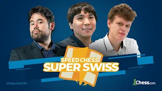 Nakamura/So/Artemiev + More GMs Battle in Speed Chess Championship Super Swiss