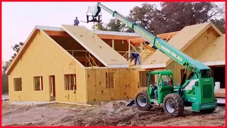 Incredible Fastest Wooden House Construction - Faster And Less Inexpensive Construction Solutions #5