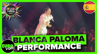 BLANCA PALOMA - EAEA (LIVE PERFORMANCE - Israel Calling 2023) // Spain Eurovision 2023