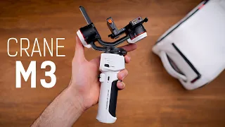 Zhiyun Crane M3 Combo Unboxing And First Look | Best Travel Gimbal of 2022?