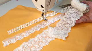 Crochet Laces से बनाएं Plain kurti Sleeves का Simple और Beautiful Design/Latest Kurti Sleeves Design