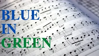 Blue in Green backing track (funk, 85bpm)