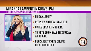 Miranda Lambert coming to Altoona Curve's PNG Field