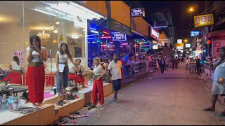 Interesting bar street  Pattaya soi 7  | 4K walking tour May 2024