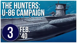 The Hunters Campaign / Playthrough - GMT Games - Wargame - U-boat Solitaire Patrol 3