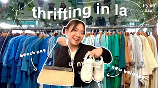 5 popular thrift stores in Los Angeles *success* (try on haul)