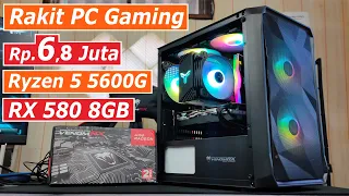 Rakit PC Gaming 6 Jutaan Dengan Ryzen 5 5600G & VenomRX 580 8GB