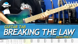 Judas Priest - Breaking the law cover guitar TAB