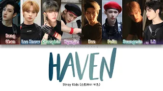 STRAY KIDS (스트레이 키즈) “Haven” Lyrics [Color-Coded: Eng, Rom, Han/가사]