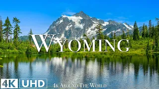 Wyoming 4K • Scenic Relaxation Film with Peaceful Relaxing Music and Nature Video Ultra HD