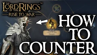 Lotr: Rise to War - How to Counter the Witch King (5 Commanders) #LOTRrisetoWar #FearlessPioneers