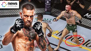 Conor McGregor breaks leg in loss to Dustin Poirier