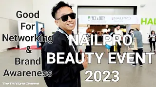 Here is a glimpse of  the Nail Pro Beauty Event in Sacramento 2023 #nails #nailtech #naillife