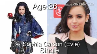 Descendants three cast members real age,name and life partners