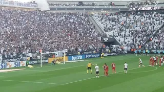 Arena Corinthians - Leste inferior central bloco 421 fileira N.