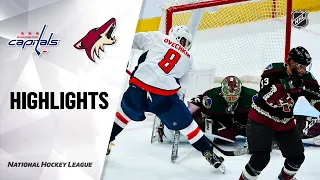 NHL Highlights | Capitals @ Coyotes 02/15/20