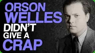 Orson Welles Didn't Give a Crap (Interacting with People Online)