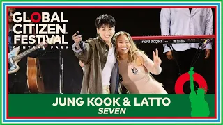 Jung Kook & Latto Perform 'Seven' Live | Global Citizen Festival 2023