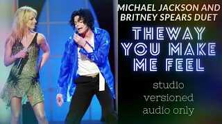 30th Anniversary - Michael Jackson & Britney Spears The Way You Make Feel Duet ( Audio Remastered )