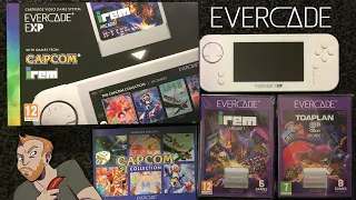 Let's Play Evercade EXP & Games - CAPCOM COLLECTION, IREM ARCADE 1 & TOAPLAN ARCADE 1