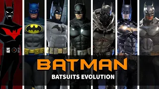 Batman Suits/Batsuits Evolution in 18 Years in Video Games (2000 - 2017)