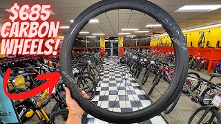$685 CHINESE CARBON WHEELSET *IS IT ANY GOOD?* (ICAN AERO 55 DISC) UNBOXING