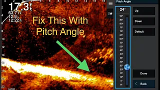 Garmin Livescope Pitch Angle: What Is It? How Do I Adjust It? Shoal Hat Winner!!!