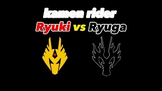 Kamen Rider Ryuki vs Ryuga(Kamen Rider Ryuki: Episode Final)