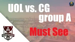 UOL vs. CG | ВЕСЬ СТРИМ | ЧМ-2019 День 3 прямой эфир на русском языке