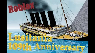 Roblox Lusitania Slepping Sun 109th Anniverary