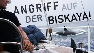 Ep. 31 ATTACKED BY KILLER WHALES! Crossing the Bay of Biskay with a Sailboat -Blue Horizon-