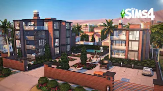 Modern Apartments For Rent || The Sims 4 Speed Build