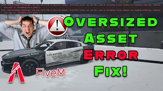 TUTORIAL: FiveM Oversized Asset Error Fix - Vehicle Texture Optimization Tutorial