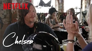 The Walking Dead's Norman Reedus Takes Chelsea for a Ride | Chelsea | Netflix