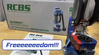 RCBS Summit Press 10th Anniversary Limited Edition