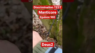 Discrimination TEST! Manticore! Eguinox 900! Deus2!