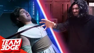 Try Not to Laugh! | Remaking Intense Star Wars Scenes!!