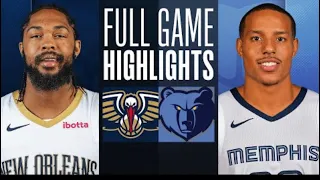 Pelicans vs Grizzlies Full Game Highlights | 10/25/23 2023-2024 NBA Highlights