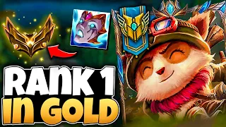 Rank 1 Teemo Visits Gold And Shows The Reality of Climbing