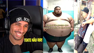 PIUZINHO REAGINDO A VIDEOS ALEATORIOS DO TIK TOK! TENTE NÃO RIR! EP. 02