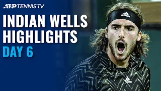 Zverev and Murray Clash; Fognini and Tsitsipas Heat it Up | Indian Wells 2021 Day 6 Highlights