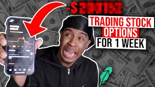 I Tried Trading Stock Options for 1 Week! (Complete Beginner)