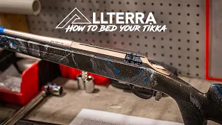 How to Pillar Bed a Tikka Stock