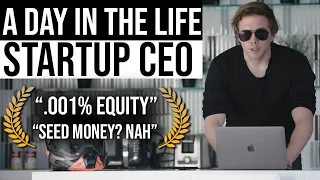 A Day In The Life Of A CEO (Technology Startup) | #grindreel #chad