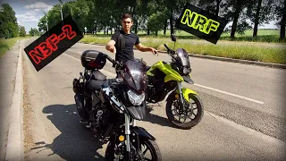 Огляд мотоцикла Lifan KPT 4V!🏁 Тест та порівняння на фоні Lifan KPT 200 (NBF-2)#NRF#LifanKPT4V#NBF2